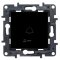 LEGRAND NILOE STEP Przycisk "Dzwonek" z podświetleniem, 6AX, czarny KOD 863510