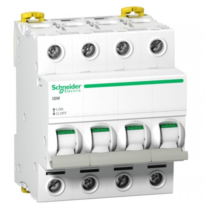 SCHNEIDER ELECTRIC Acti9, Rozłącznik izolacyjny iSW-100-4 100A 4-biegunowy, KOD: A9S65491