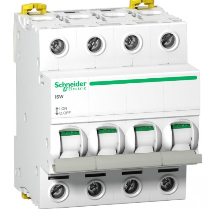 SCHNEIDER ELECTRIC Acti9, Rozłącznik izolacyjny iSW-125-4 125A 4-biegunowy, KOD: A9S65492