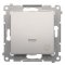 KONTAKT SIMON SIMON 54 Przycisk "Dzwonek" z podświetleniem, 10AX, srebrny KOD DD1L.01/43