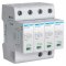 HAGER SPD Ogranicznik przepięć T1+T2 MOV 4P sieć TN-S Iimp=50 kA Up1,5kV KOD SPN901