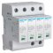 HAGER SPD Ogranicznik przepięć T1+T2 MOV 4P sieć TN-S Iimp=50 kA Up1,5kV styk FM KOD SPN901R