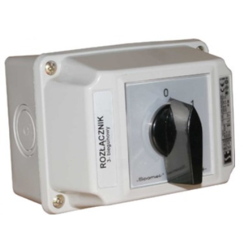 Spamel ŁK25R OB2 Łącznik krzywkowy w obudowie KOD ŁK25R-4.831-OB2