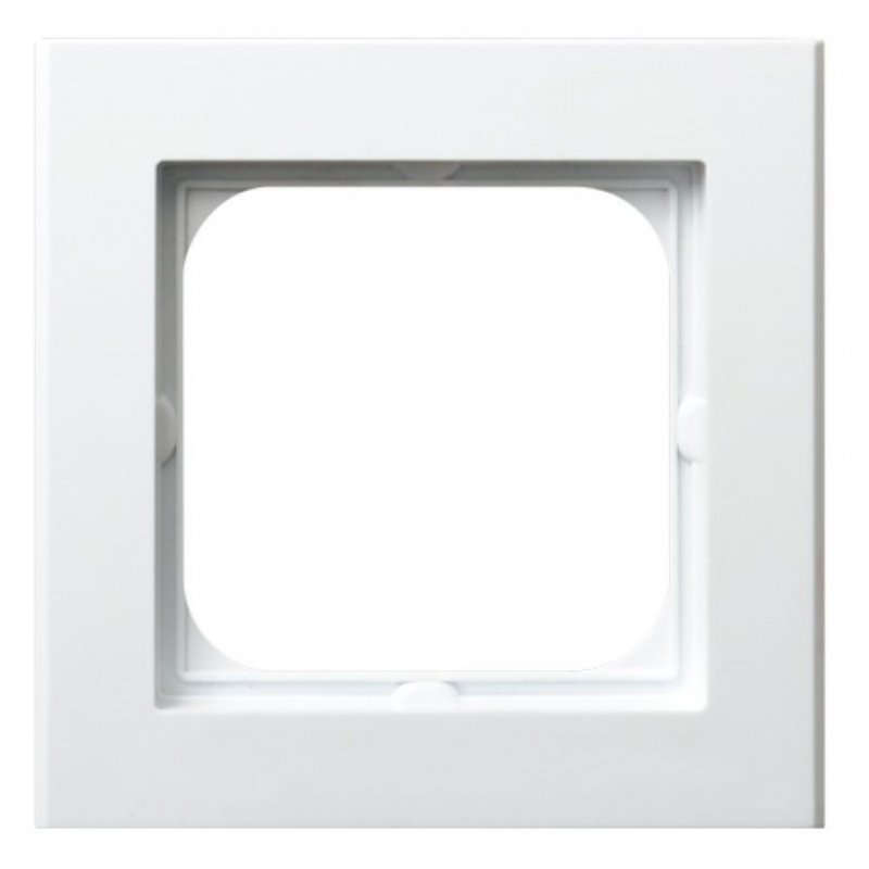 Ospel SONATA Ramka pojedyncza, biały KOD R-1R/00