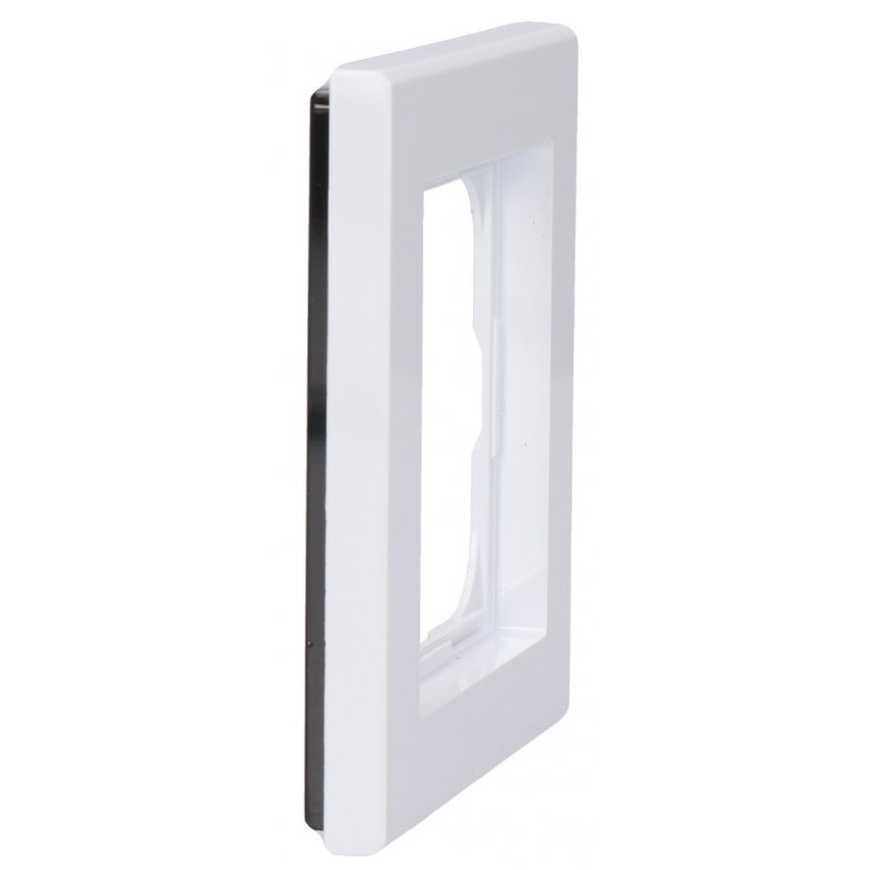 Ospel SONATA Ramka pojedyncza, biały KOD R-1R/00