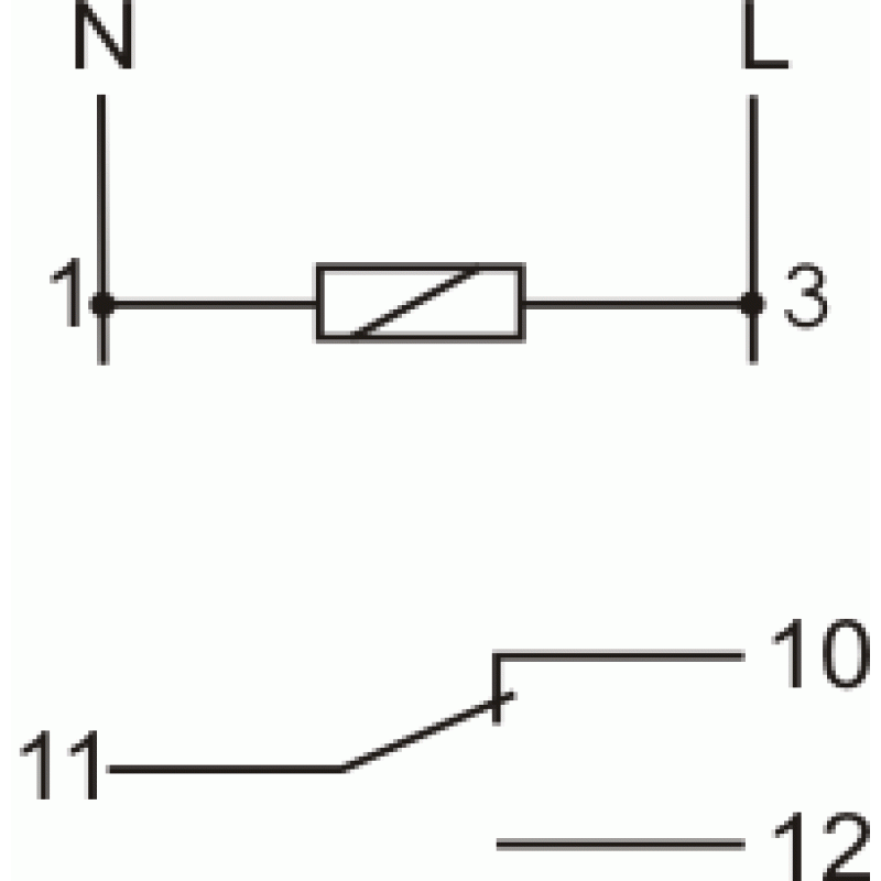 F&F Przekaźnik czasowy, opóźnione wył. i zał., praca cykliczna KOD: PCU-511  