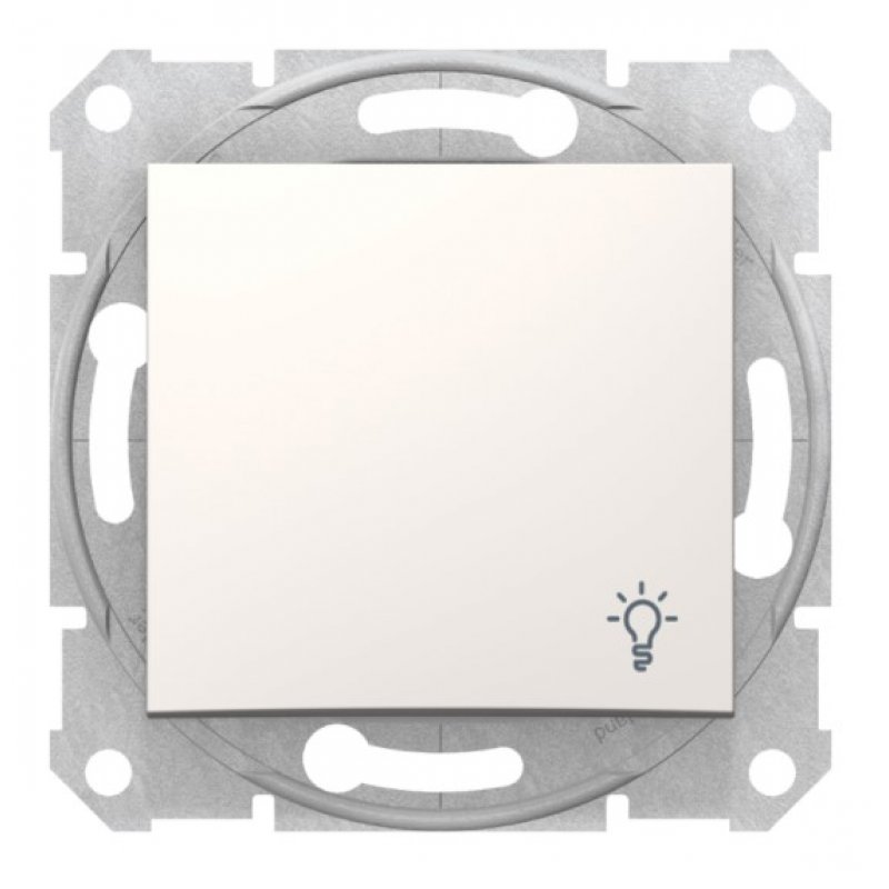 SCHNEIDER ELECTRIC SEDNA Przycisk "światło", kremowy KOD SDN0900123