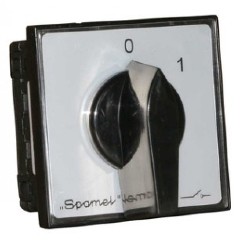 Spamel SK40 Łącznik krzywkowy mocowany do pulpitu, 4 biegunowy KOD SK40-2.8210-P03