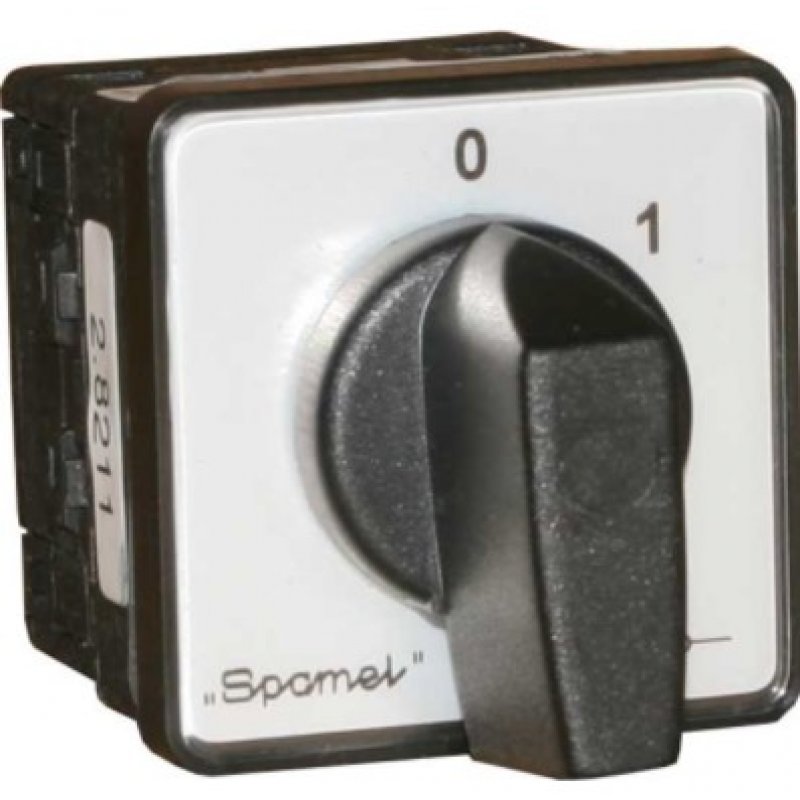 Spamel SK25 P Łącznik krzywkowy mocowany do pulpitu 25A KOD SK25-3.8368-P03