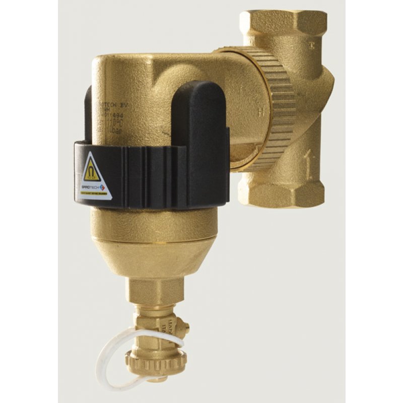SPIROTECH SPIROTRAP MBC Separator zanieczyszczeń 3/4 cala, z magnesem, obrotową flanszą i zaworem spustowym KOD UE075WH