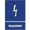 Trytyt Znak elektryczny informacyjny WŁĄCZONO Kod ZEI/A-6