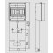 Elektro Plast 1F7 Tablica licznikowa 1-fazowa z miejscem na zabezpieczenia 7xS Kod 0111-00 