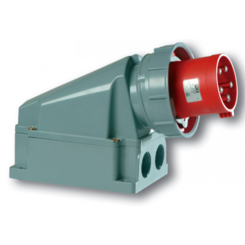 PCE Wtyczka odbiornikowa 63A 3P+Z+N 400V IP66/67, kontakt klatkowy KOD: 535-6