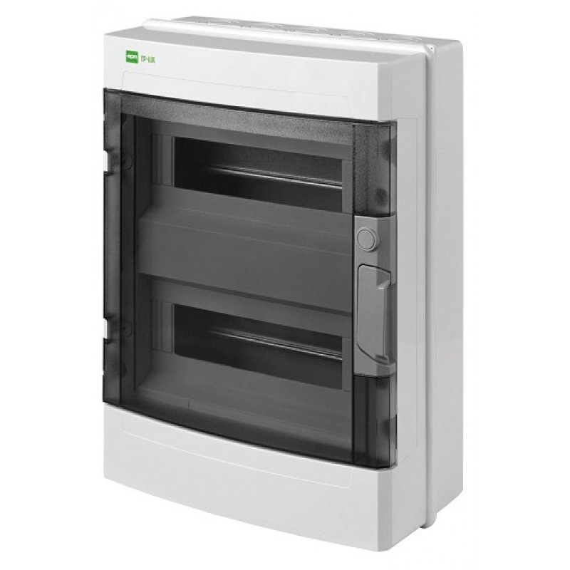 ELEKTRO-PLAST EP-LUX PLUS Rozdzielnica natynkowa RN 2x12 (24 modułowa), IP 65, PE+N KOD 1956-01