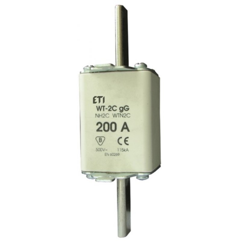 ETI Wkładka topikowa zwłoczna NH2/WT-2C gG 160A/500V Kod 004114229