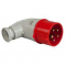 POLAM NAKŁO Wtyczka kątowa w obudowie, IP44, 16A, 230/400V, 3P+N+Z KOD: 3622-724