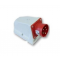 PCE Wtyczka odbiornikowa 32A 3P+Z+N 400V IP44 KOD: 9525-6