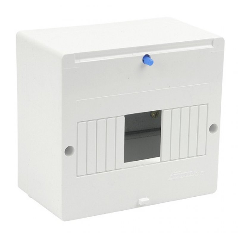 ELEKTRO-PLAST RM Rozdzielnica natynkowa RM-7 S, bez szybki rewizyjnej, z listwą (N+PE), IP30, 153x140x83mm KOD 6.1