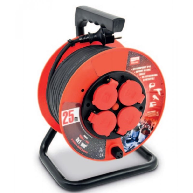 Abex PROFESSIONAL LINE Przedłużacz bębnowy warsztatowy PB-PRO 3x1,5 mm2 Kod 8001783
