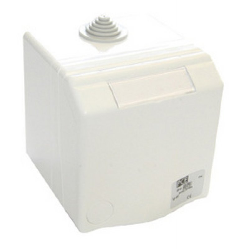 PCE DESIGN Gniazdo nadtynkowe przelotowe zabudowane, 16A, 5-biegunowe, 400V, IP44 KOD 865-6V