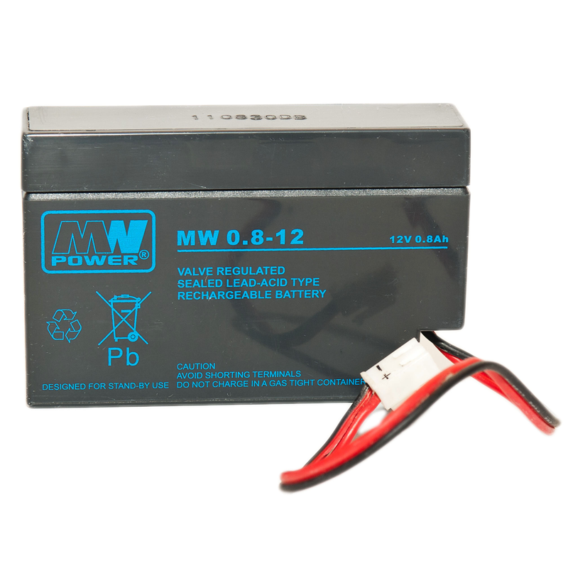 MW Power MW 0,8-12 Akumulator 12V, 0,8 Ah, KOD MW 0,8-12