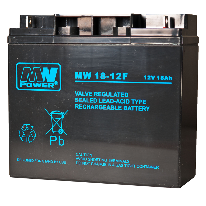 MW Power MW 18-12F Akumulator 12V, 18 Ah, KOD MW 18-12F
