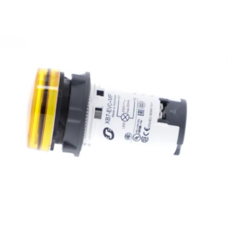 SCHNEIDER ELECTRIC Harmony XB7 Lampka sygnalizacyjna pomarańczowa LED, 230V KOD: XB7EV08MP 