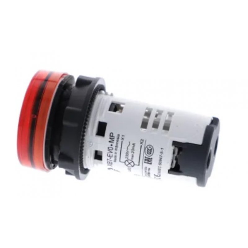 SCHNEIDER ELECTRIC Harmony XB7 Lampka sygnalizacyjna czerwona LED 230V KOD: XB7EV04MP 