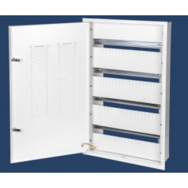 KARWASZ Rozdzielnica bezpiecznikowa podtynkowa, z zamkiem KOD:RP-80