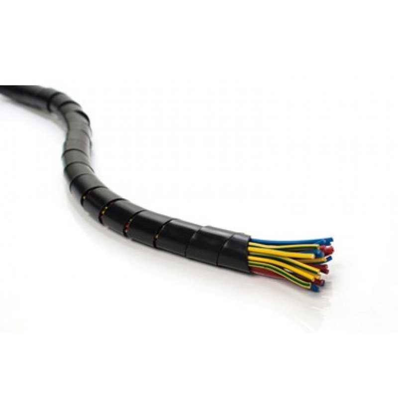 ONNLINE Wąż spiralny (średn. wewn. 4mm), czarny KOD: GST-4B