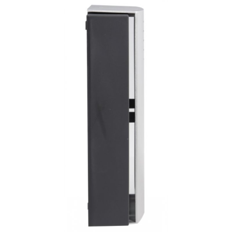 Zamel LARGO GNS-208-CZN Gong dwutonowy BIM-BAM długo wybrzmiewające, 230 V, czarny + srebrny met. Kod SUN10000103 