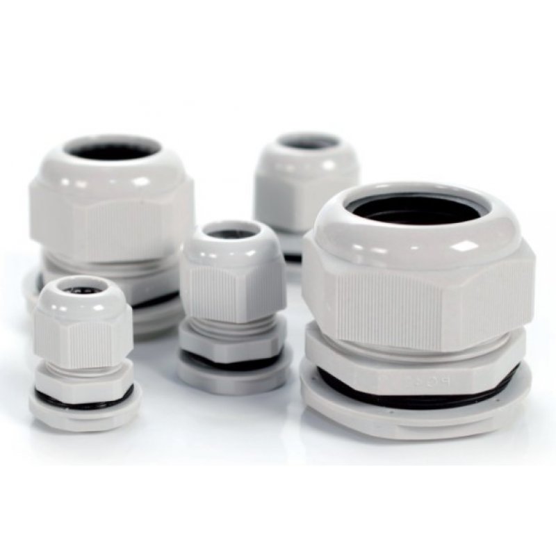 Onnline Dławnica kablowa z gwintem PG, zakres śred.przewod. 6-12 mm Kod PG-13,5