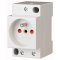 EATON Z-SD230-BS Gniazdo Schuko, z zabezpieczeniem przed dziećmi, 10/16A, 250V AC, KOD 266876