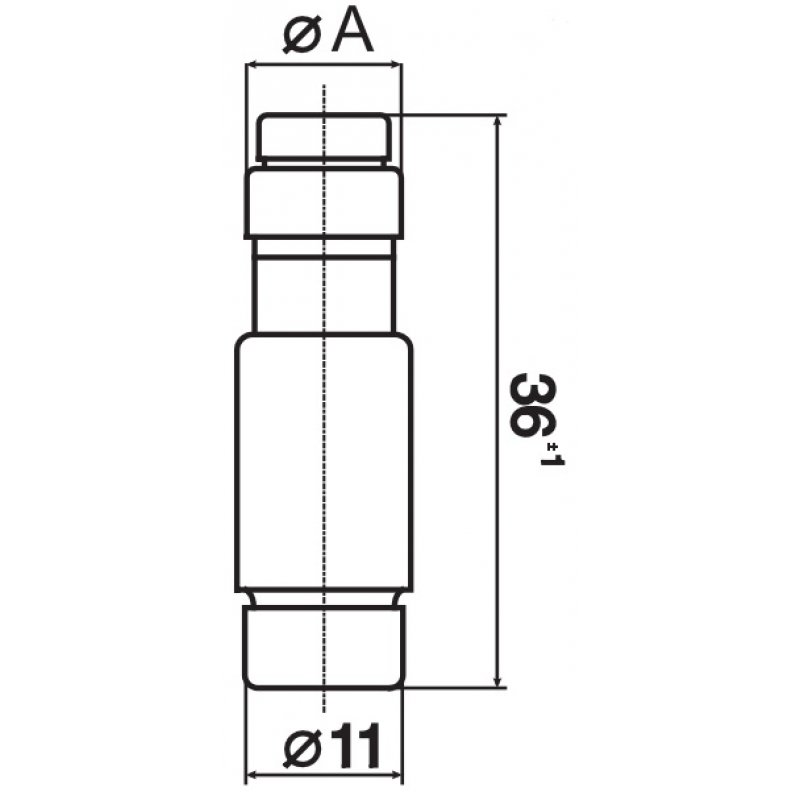 ETI Wkładka topikowa zwłoczna D01 gG 16A 400V KOD 002211005 
