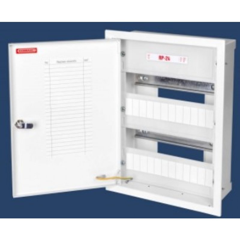 KARWASZ Rozdzielnica bezpiecznikowa, podtynkowa z zamkiem KOD: RP-24 Z