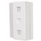Zamel GLASSO GNS-208-CZN Gong dwutonowy, 230V, biały Kod SUN10000115 