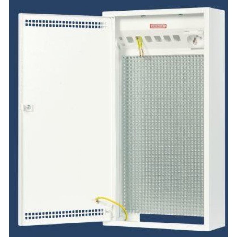 KARWASZ MRN-2 Multimedialna rozdzielnica natynkowa, IP-30, patch panel, płyta montażowa perforowana 255x480x100, KOD MRN-2