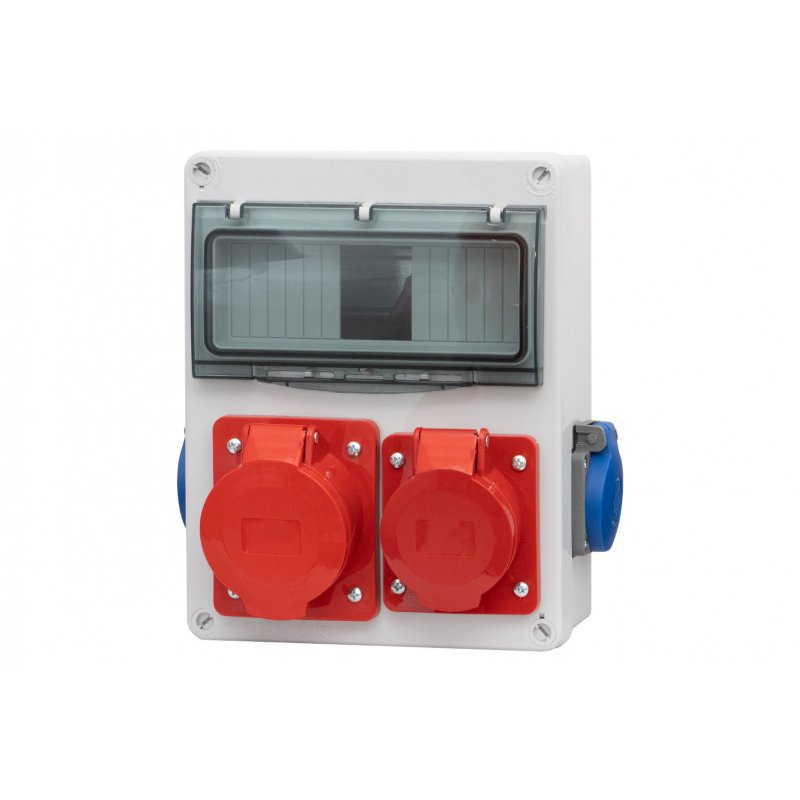 ONNLINE R-240 Rozdzielnica, 16A 5p, 32A 5p, 2x230V, 8 modułów, KOD: F3.0118