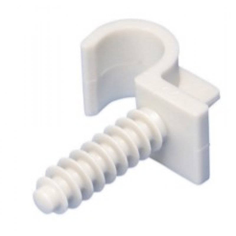 ERICO RING FRF022 Pojedynczy klips rurowy z zatyczką, średnica rurki 22mm Kod 571170