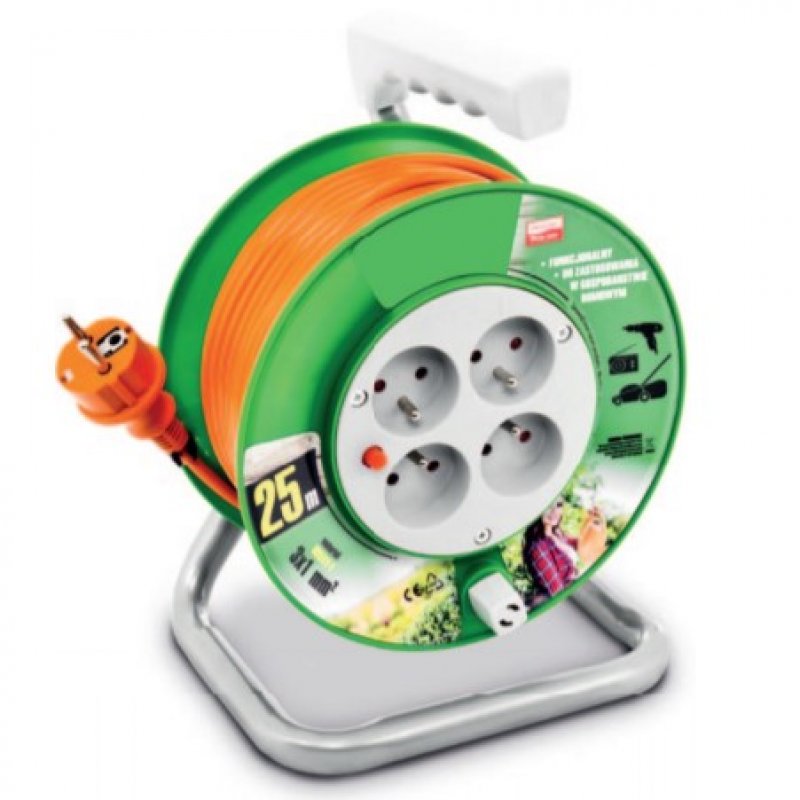 Abex STANDARD LINE Przedłużacz bębnowy PB-ST 3x1 mm2 Dł, 25m Kod 8001780