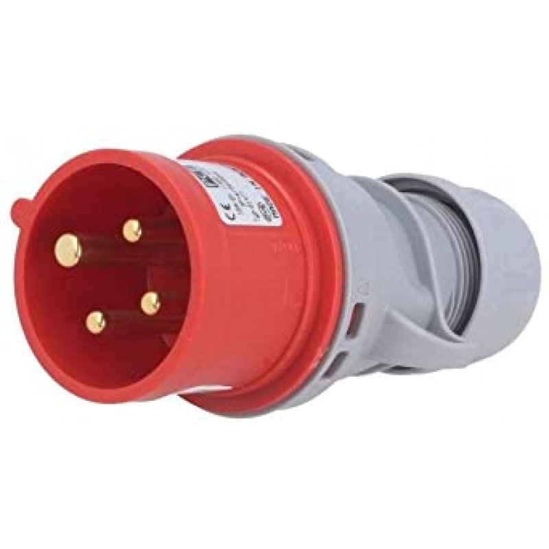 PCE Shark Wtyczka przenośna 16A, 3P+Z, 400V, IP44 KOD: 014-6TT