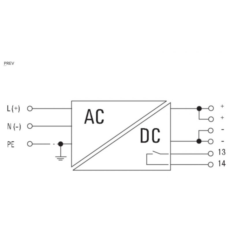 Weidmuller PRO ECO 120W 24V 5A  Zasilacz impulsowy Kod 1469480000 