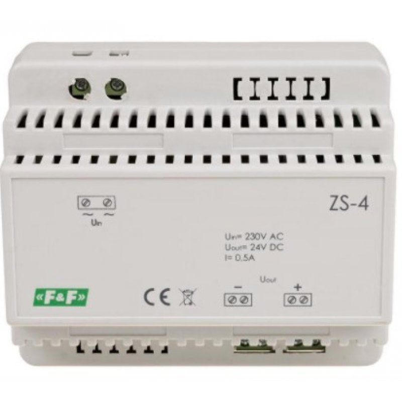 F&F ZS-4 Zasilacz transformatorowy stablizowany, 24V KOD ZS-4