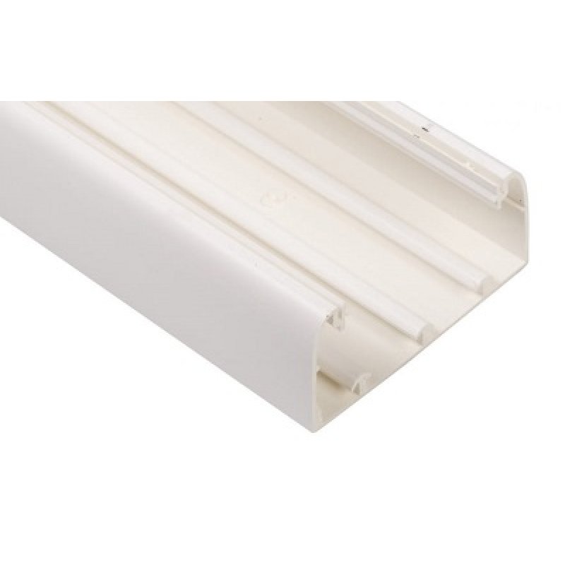 LEGRAND DLP Kanał PCV, 50 x 105mm, długość 2 metry, bez pokrywy, biały KOD 010422