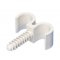 ERICO RING FRF028X2 Podwójny klips rurowy z zatyczką, średnica rurki 28mm Kod 571250