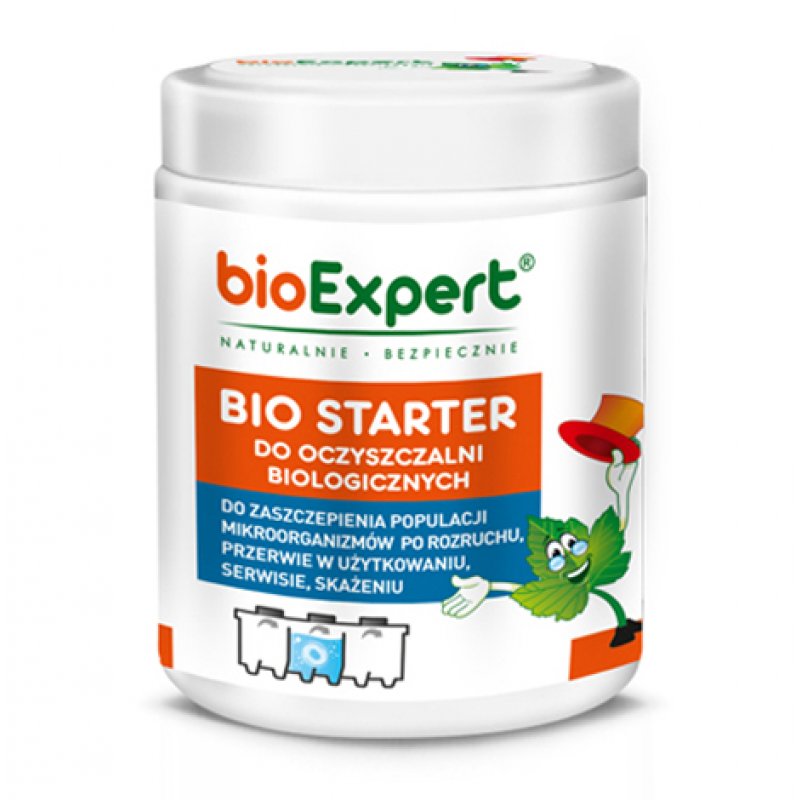 BIOEXPERT BIO Starter do przydomowych oczyszczalni, 400g Kod: D3-020-0500-00-PL