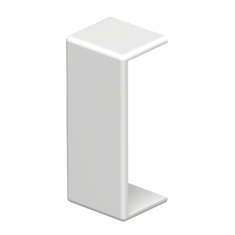 OBO BETTERMANN Pokrywa styku do estetycznego łączenia części kanałów WDK, 30x10mm, kolor biały KOD: 6154034