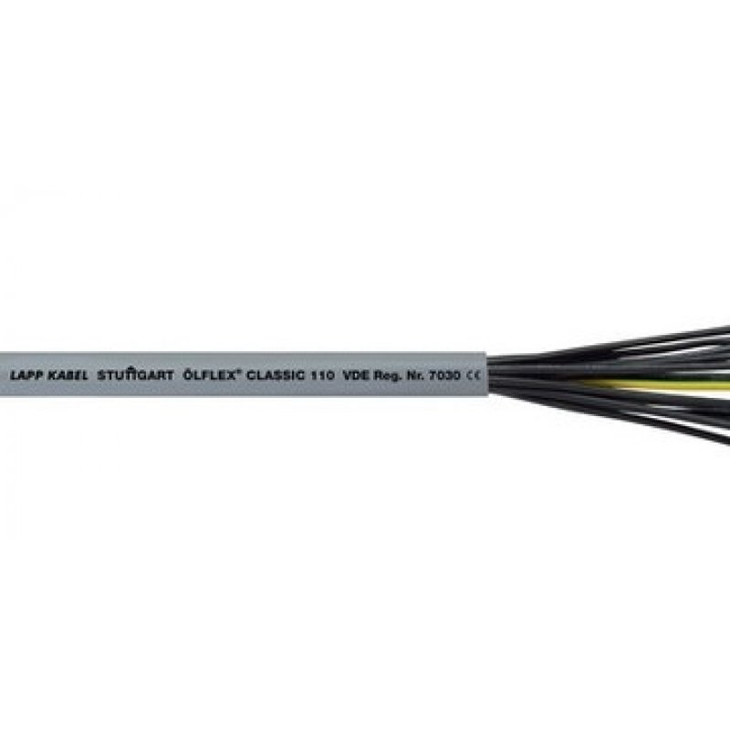 LAPP OLFLEX Przewód sterowniczy Classic 110 0,3/0,5 kV, 7X0,75, 7 żył, przekrój żyły 0,75mm2, długość 1m KOD 1119807