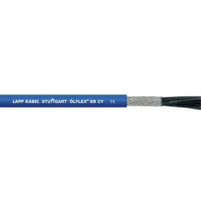 LAPP OLFLEX Przewód sterowniczy EB CY 0,3/0,5 kV, 2X1, 2 żyły, przekrój żyły 1mm2, ekranowany, długość 1m KOD 0012650