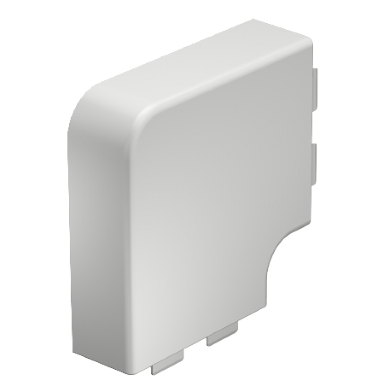 OBO BETTERMANN Naroże płaskie do zmiany kierunków kanałów WDK, 110x40mm, kolor biały KOD: 6192874